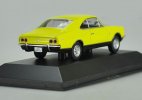 Yellow 1:43 Scale IXO Diecast Chevrolet Opala SS 1976 Model