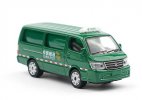 1:64 Green China Post Diecast Jinbei Hiace Classic Van Model