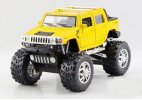 1:40 Kids Red / Yellow / Blue / Black Diecast Hummer H2 SUT