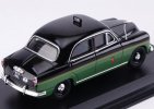 1:43 Scale Black-Green Diecast 1955 Fiat I400 Taxi Model