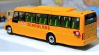 Yellow 1:42 Scale Die-Cast YuTong ZK6100DA School Bus Model