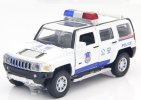 Kids White / Black 1:32 Diecast Hummer H3 Toy