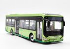 Green Diecast Zhongtong LCK6126EVGRA1 Electric City Bus Model