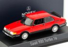 1:43 Scale Red NOREV Diecast 1992 Saab 900 Turbo 16 Model