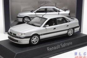 1:43 Scale Silver NOREV Diecast Renault Safrane Model