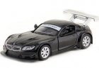 1:38 Scale Black / White Kids Diecast BMW Z4 GT3 Toy