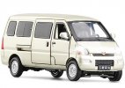 White /Silver /Champagne 1:32 Diecast Wuling Rongguang Van Toy