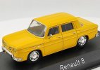 Yellow 1:43 Scale NOREV Diecast Renault 8 Model