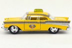 Yellow 1:40 Scale Kids Diecast 1957 Chevrolet Taxi Toy