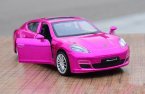 Pink / Green 1:43 Scale Kids Diecast Porsche Panamera S Toy