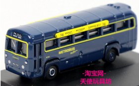 Mini Scale Deep Blue Oxford Metrobus Wealdsman AEC RF Bus Model