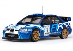 Blue 1:18 Scale Sunstar 2012 WRC Diecast Subaru IMPREZA Model