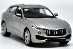 1:24 Scale Silver Bburago Diecast Maserati Levante Model