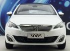 White / Blue 1:18 Scale Diecast Peugeot 308S Model