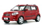 1:18 Scale Red / White / Orange Diecast Kia Soul Model