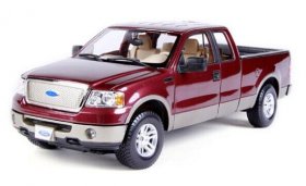 Wine Red 1:18 MaiSto Diecast Ford F150 Pickup Truck Model
