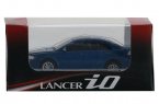 Blue 1:43 Scale Plastics Mitsubishi Lancer IO Model