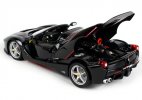 Bburago 1:24 Scale Red / Black Diecast Ferrari Laferrari Model