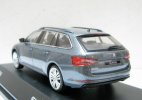 1:43 Scale Blue Iscale Diecast Skoda Superb Combi Model