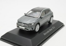 1:43 Gray Spark Diecast 2017 Mercedes Benz GLA-Class Model