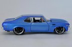 Blue 1:24 MaiSto Diecast 1970 Chevrolet Nova SS Coupe Model