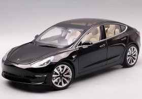 1:18 Blue / Black / Gray Diecast 2019 Tesla Model 3 Car Model