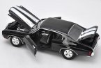 Black 1:18 Welly Diecast 1970 Chevrolet Chevelle SS 454 Model