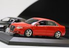 Red / Black Minichamps 1:43 Scale Diecast Audi A4 Model