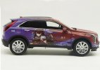 1:18 Scale Dark Red Diecast 2022 Cadillac XT4 SUV Model