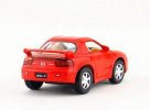 Gray / Red / Yellow / Silver Kids Diecast Mazda RX-7 Toy