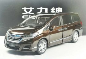 1:18 Scale Brown / White Diecast Honda ELYSION Model