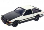 Diecast White-Black NO.145 Toyota Initial D AE86 Trueno Toy