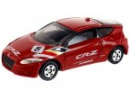 1:61 Scale Red Kids Tomy Tomica Diecast Honda CR-Z Toy