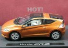 1:43 Scale Blue /Orange / Silver EBBRO Diecast Honda CR-Z Model