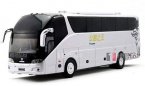 White 1:42 Scale Diecast Scania Higer A90 Bus Model