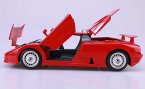 1:18 Scale Red Bburago Diecast 1994 Bugatti EB110 Car Model
