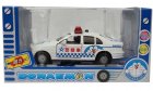 Mini Scale White Kids Doraemon Police Theme Car Toy