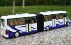 Green / Sky Blue / Deep Blue Kids Die-Cast City Articulated Bus