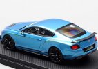 1:43 Scale Blue Diecast 2015 Bentley Continental GT3-R Model