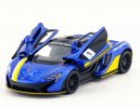 1:36 Red / White / Blue / Yellow Kids Diecast McLaren P1 Toy