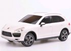 Kids Black / White / Yellow 1:24 R/C Porsche Cayenne Toy