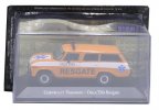 1:43 Scale Orange IXO Diecast Chevrolet Veraneio Model