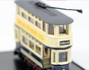 White Mini Size Oxford Die-Cast Belfast Tram Model