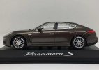 Deep Brown 1:43 Scale Diecast 2014 Porsche Panamera S Model