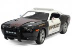 1:18 Scale Black Maisto Police Diecast Dodge Challenger Model