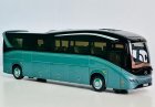 Blue 1:38 Scale Diecast King Long MerryCombo Coach Bus Model