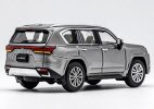 1:64 Scale Black / Red/ Silver /White Diecast Lexus LX600 Model