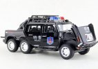 Kids 1:32 Scale Police Diecast Hummer H2 Pickup Truck Toy