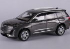 Gray 1:18 Scale Diecast 2020 Cadillac XT6 SUV Model