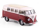 1:18 Scale Blue / Green / Red Diecast 1962 VW Bus Model